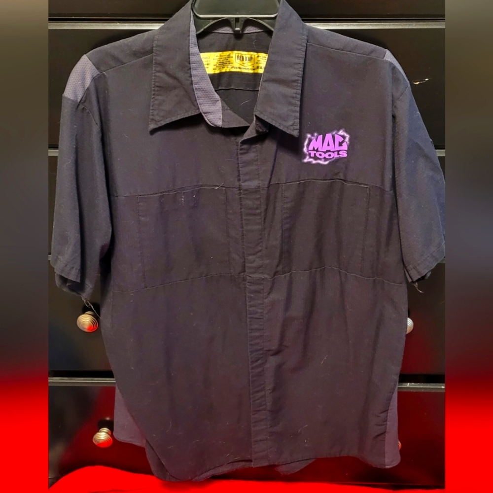 MAC TOOLS RED KAP MECHANIC SHIRT